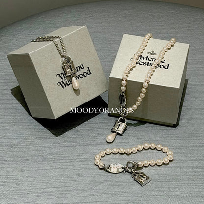Vivienne Westwood Celestia Small Brass Accessories Collection - MOODY ORANGES