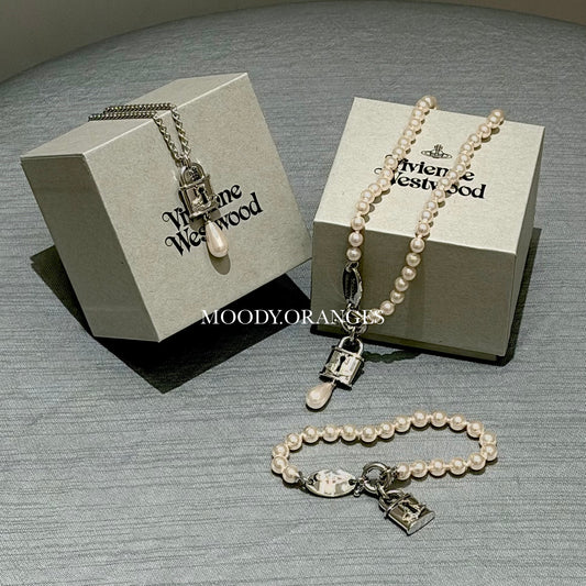 Vivienne Westwood Celestia Small Brass Accessories Collection - MOODY ORANGES