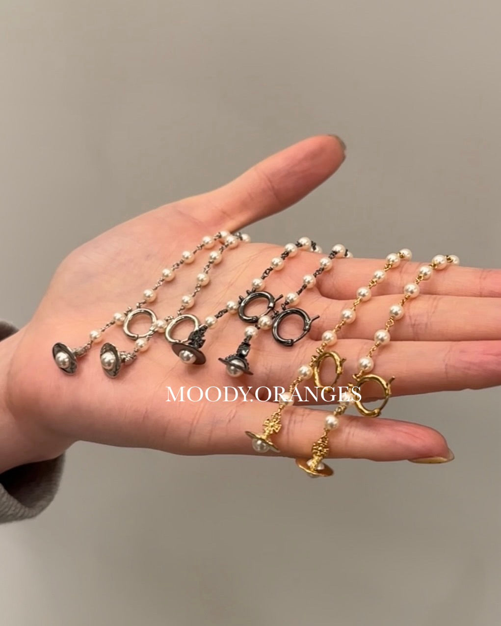 Vivienne Westwood Samara Earrings - MOODY ORANGES