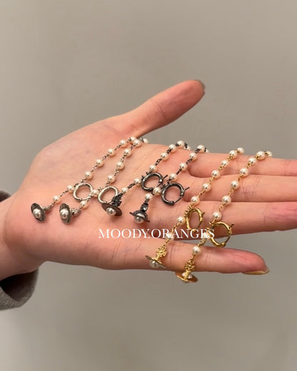 Vivienne Westwood Samara Earrings - MOODY ORANGES