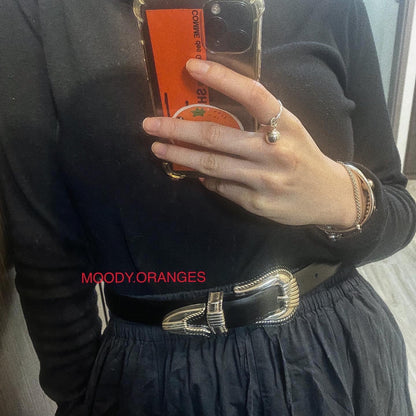 TOGA Belt Collections - MOODY ORANGES