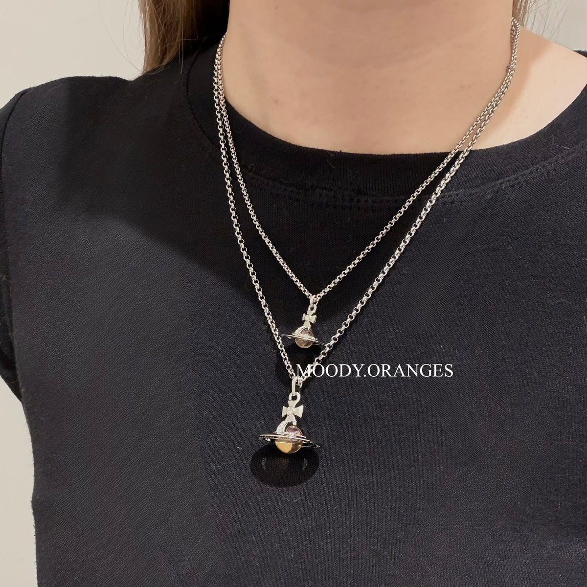 Vivienne Westwood New Petite Orb Peach Accessories Collection - MOODY ORANGES