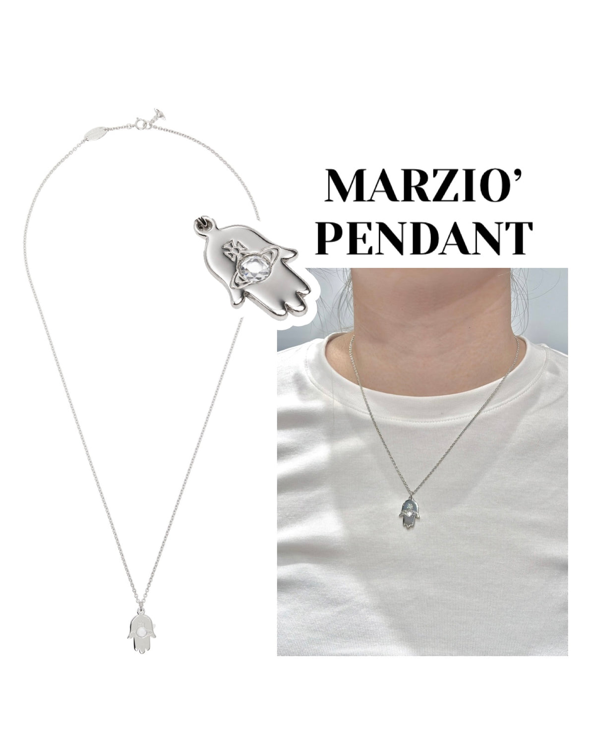 Vivienne Westwood Man. Marzio Pendant Necklace