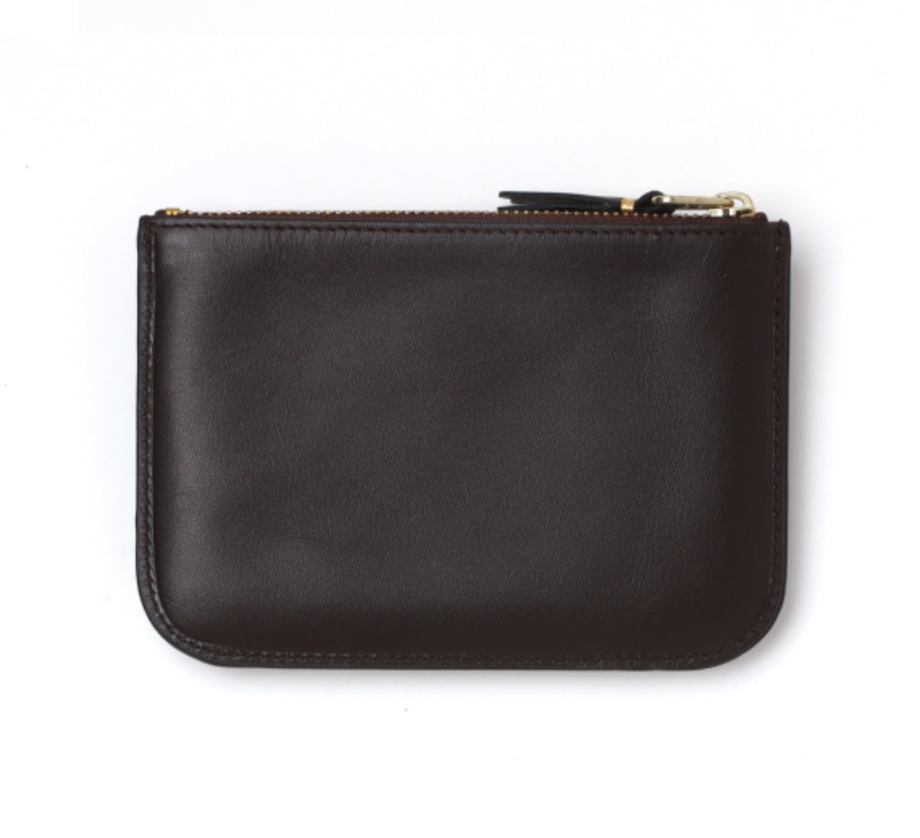 Comme des Garçons Wallet Brown Outside Pocket Line Wallet