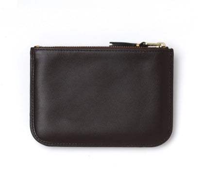 Comme des Garçons Wallet Brown Outside Pocket Line Wallet