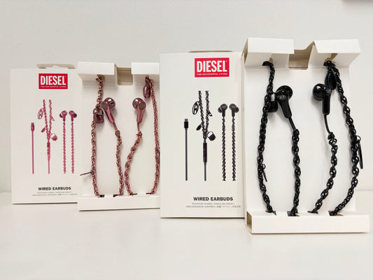 (9月限時預售價)￼ Diesel Wired Earbuds And Charms