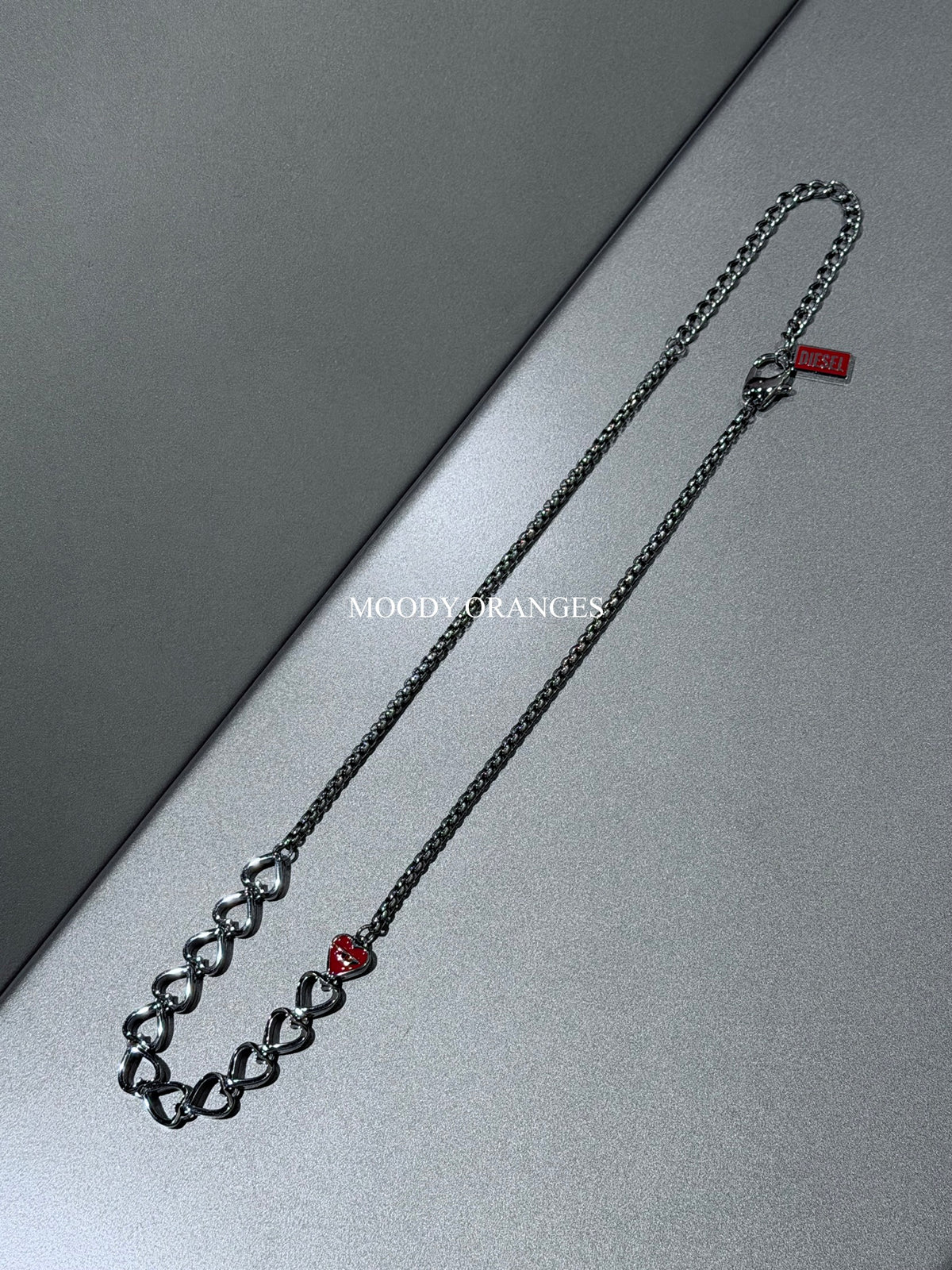 Diesel Heart Jewellery Collection – Silver