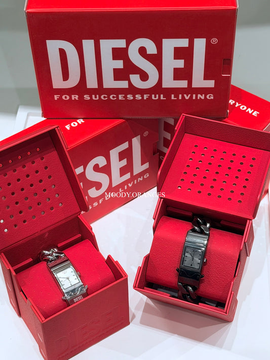 Diesel Closer Stainless Steel Watch - MOODY ORANGES