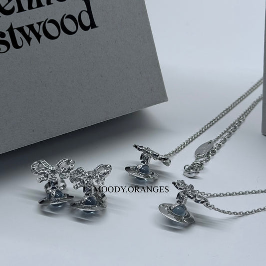 Vivienne Westwood Aqua Octavie Pendant Accessories Collection - MOODY ORANGES