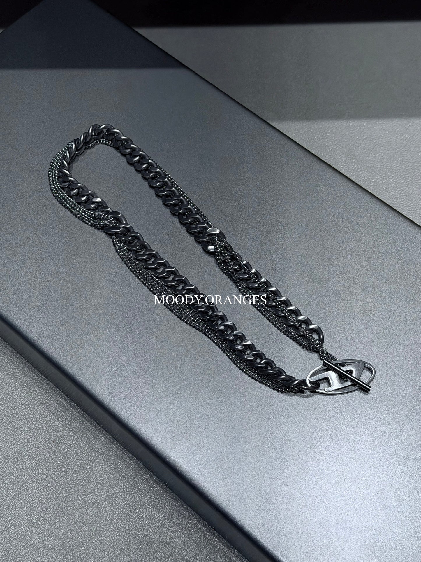 Diesel Stainless Steel Chain Necklace