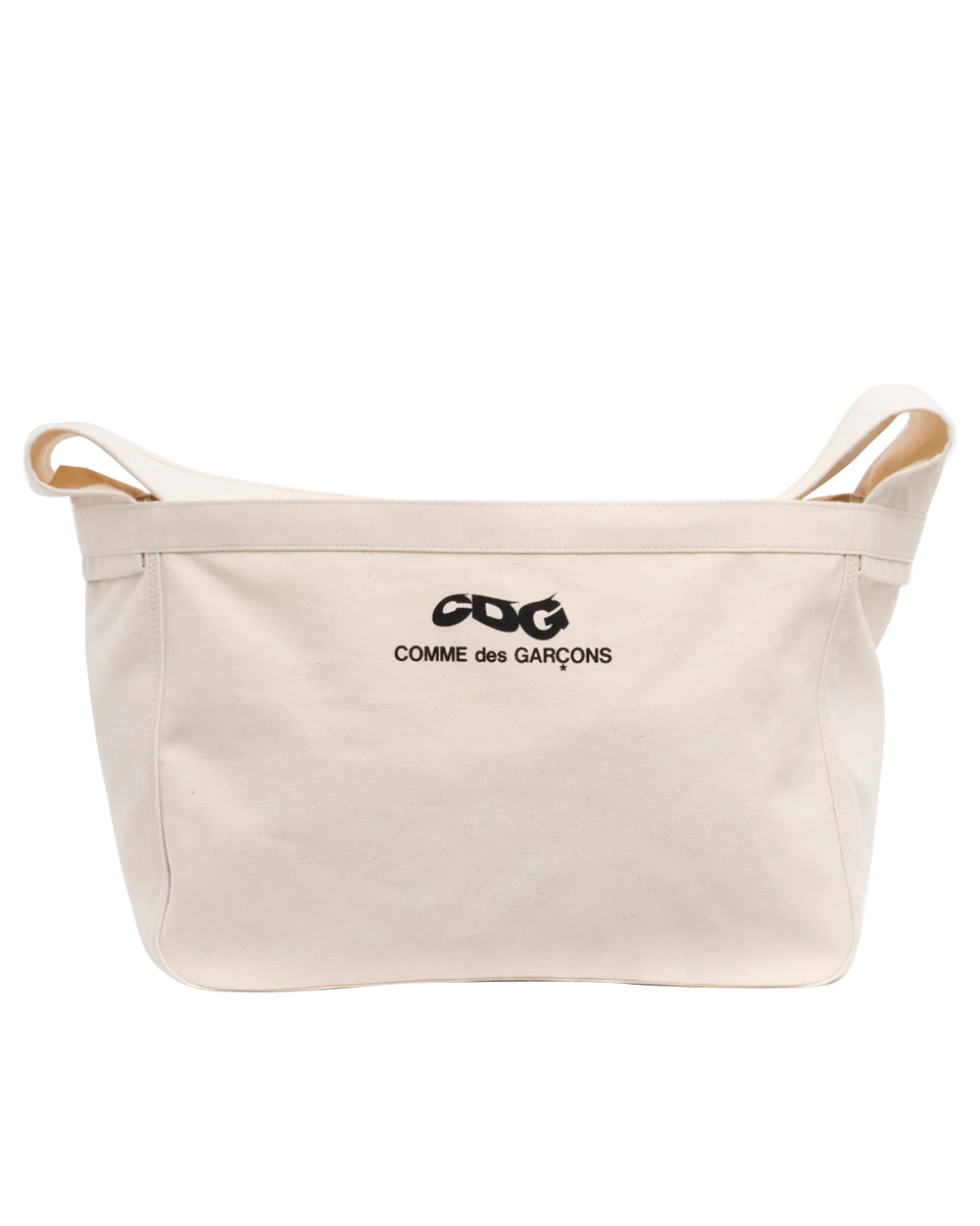 CDG COTTON CANVAS POSTMAN BAG