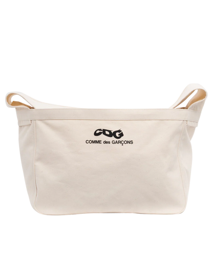 CDG COTTON CANVAS POSTMAN BAG