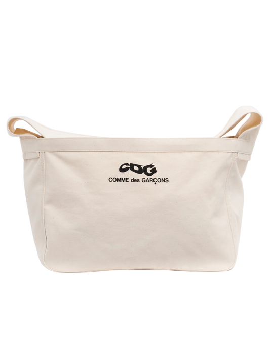 CDG COTTON CANVAS POSTMAN BAG