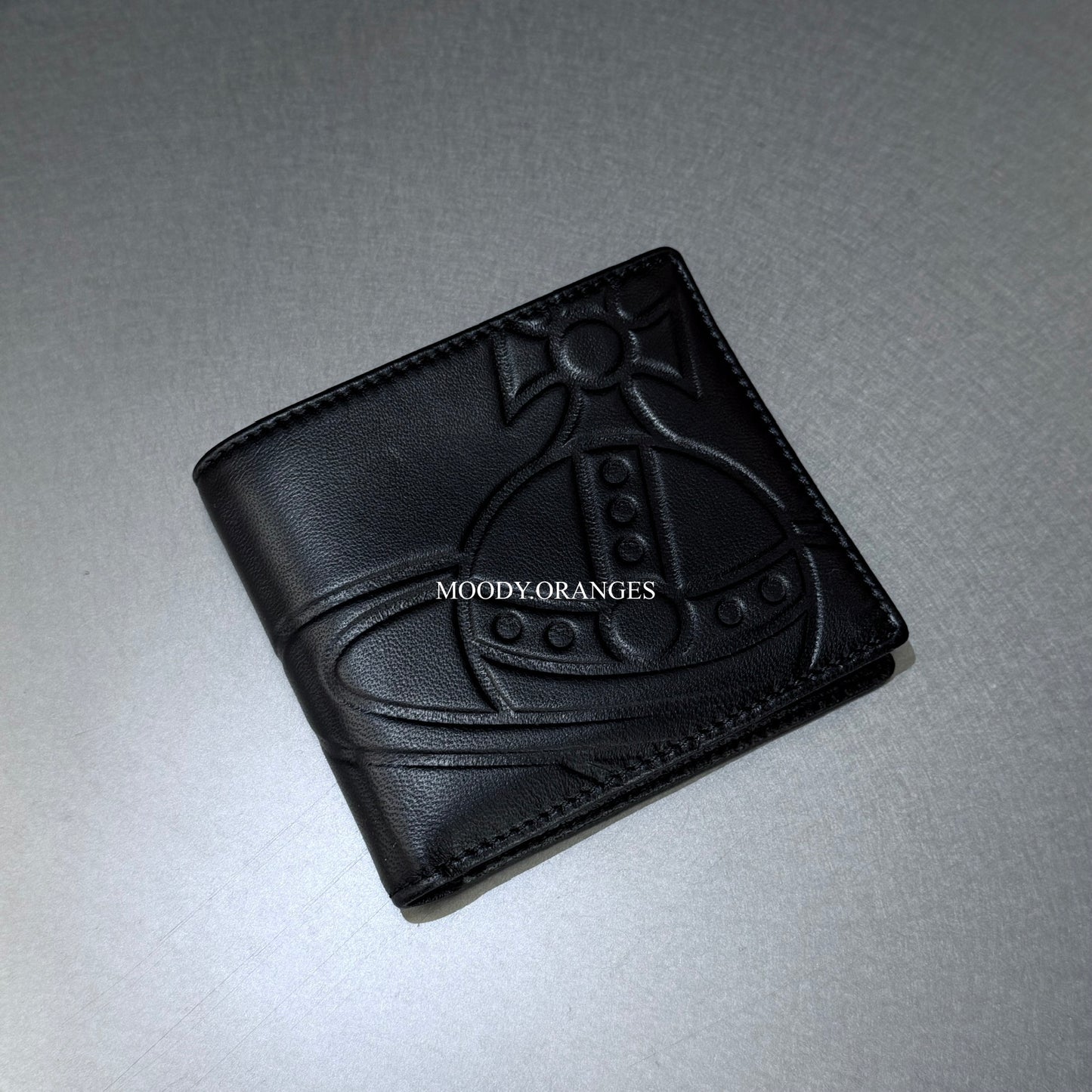 Vivienne Westwood MAN Embossed Orb Nappa Wallet and Card Holder