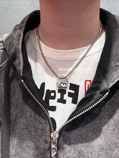 Diesel Stainless Steel Chain Necklace
