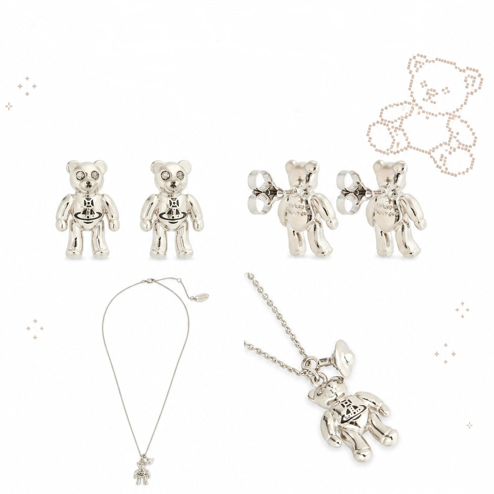 Vivienne Westwood Ruby Small Necklace & Earrings