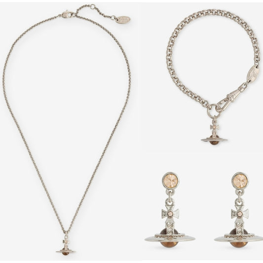 Vivienne Westwood New Petite Orb Peach Accessories Collection - MOODY ORANGES