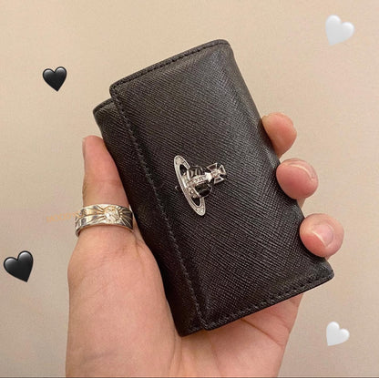Vivienne Westwood Black Diamante Key Bag