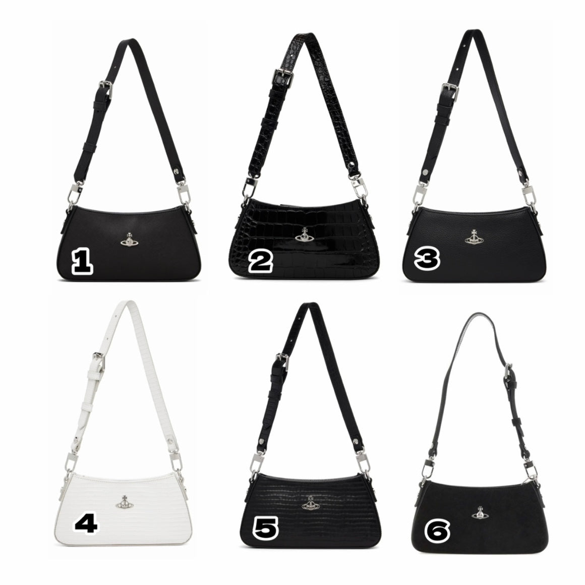 Vivienne Westwood Tasha Shoulder Bag - MOODY ORANGES