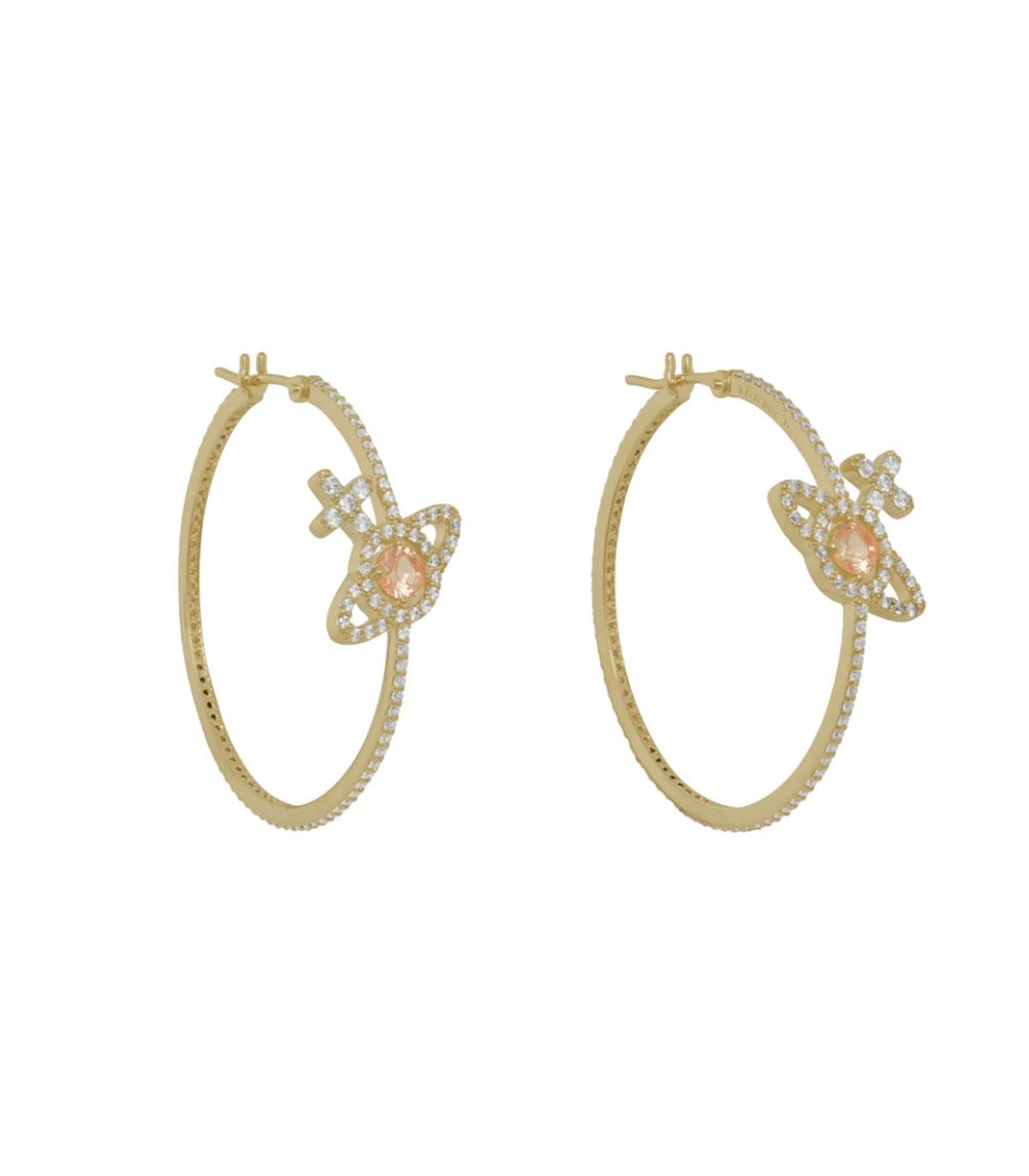 Vivienne Westwood Olympia Earrings - MOODY ORANGES