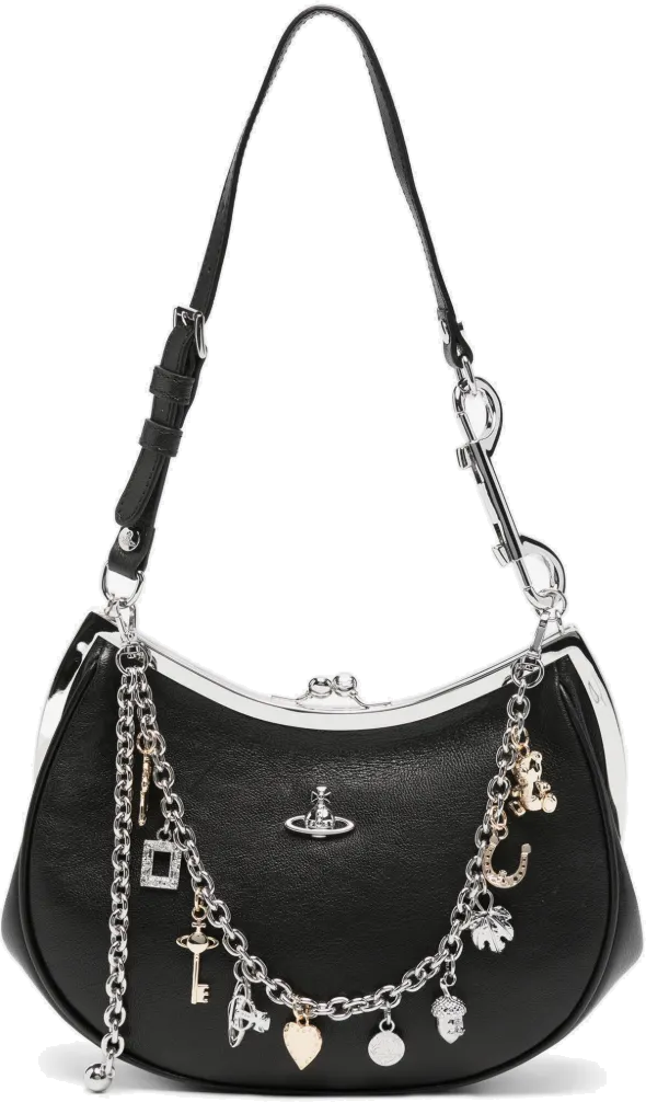 Vivienne Westwood Charm Frame Bag - MOODY ORANGES