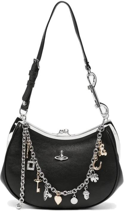 Vivienne Westwood Charm Frame Bag - MOODY ORANGES