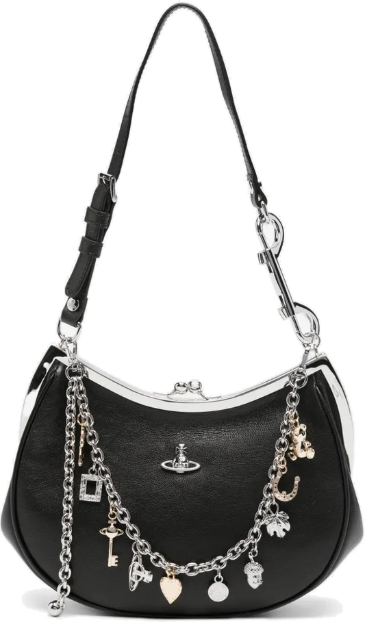 Vivienne Westwood Charm Frame Bag - MOODY ORANGES