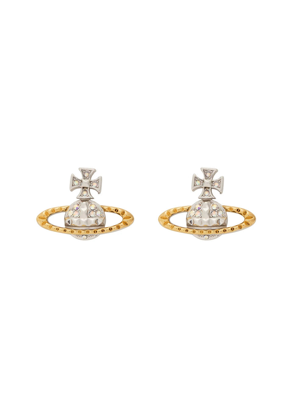 Vivienne Westwood Two-Toned Mayfair Silver Gold Accessories - MOODY ORANGES