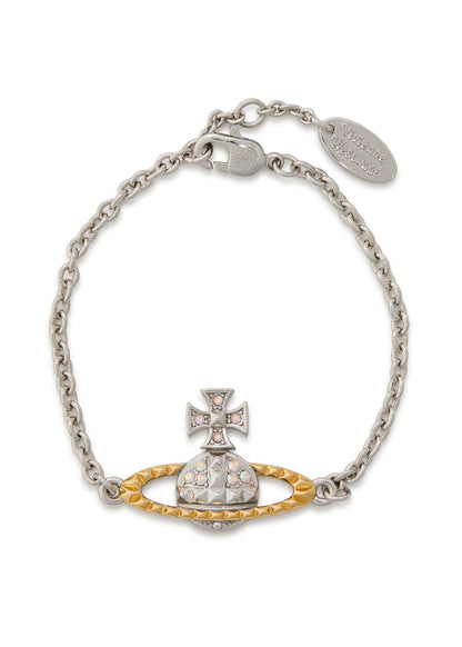 Vivienne Westwood Two-Toned Mayfair Silver Gold Accessories - MOODY ORANGES