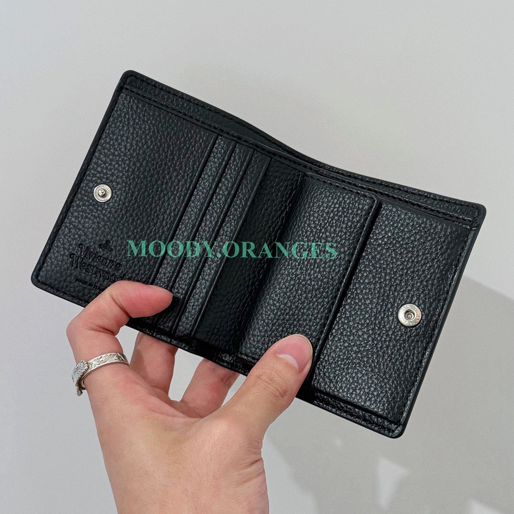 Vivienne Westwood Bi-fold Orb Wallet - MOODY ORANGES