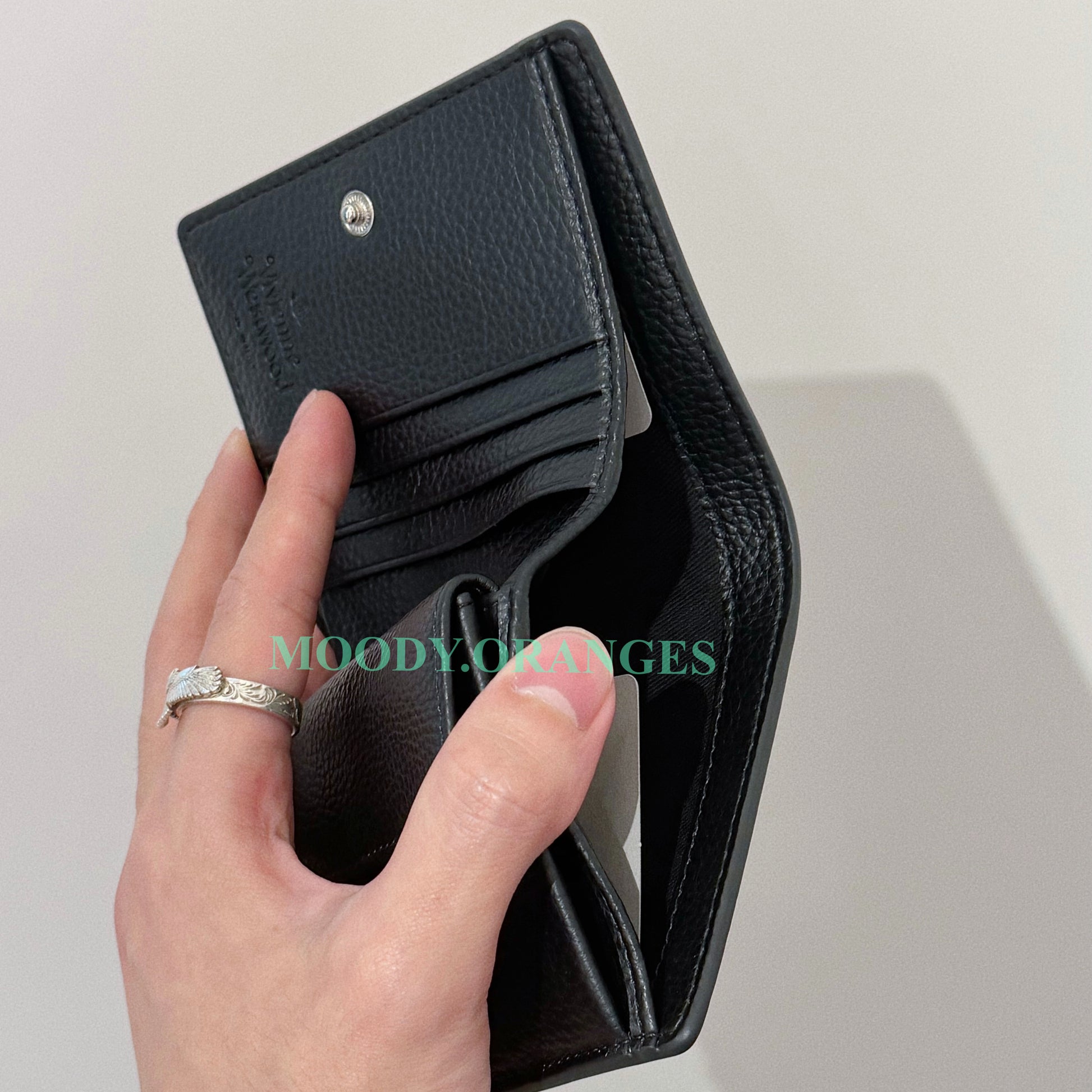 Vivienne Westwood Bi-fold Orb Wallet - MOODY ORANGES