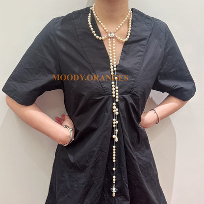 Vivienne Westwood Broken Pearl Necklace