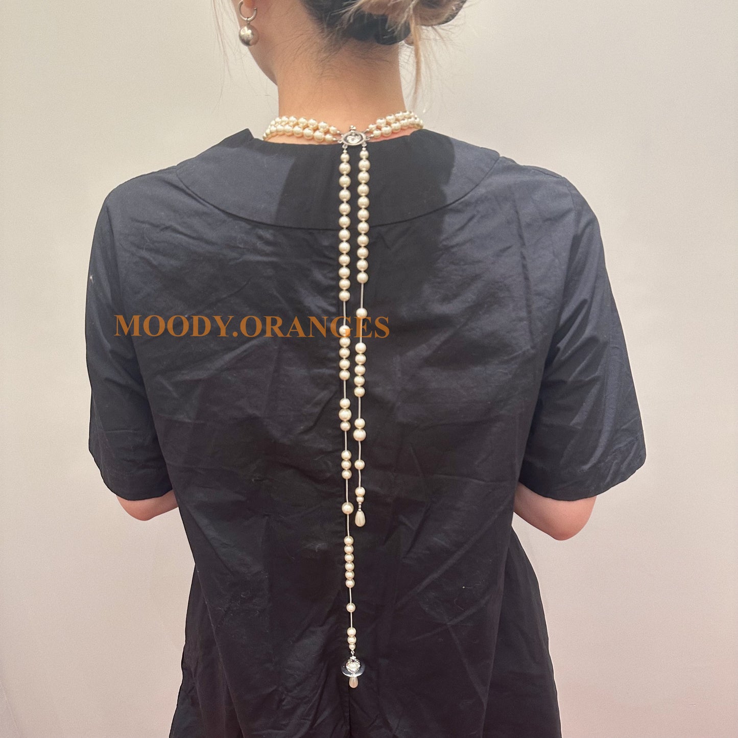 Vivienne Westwood Broken Pearl Necklace