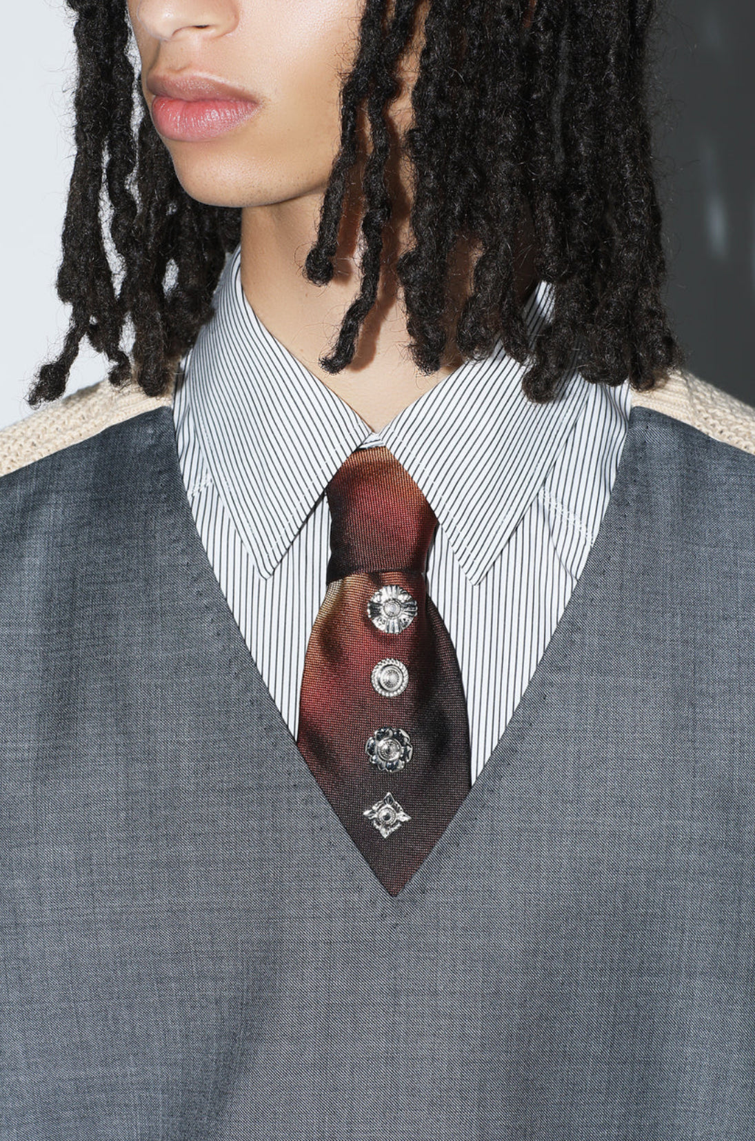 TOGA TOO Metal Concho Tie