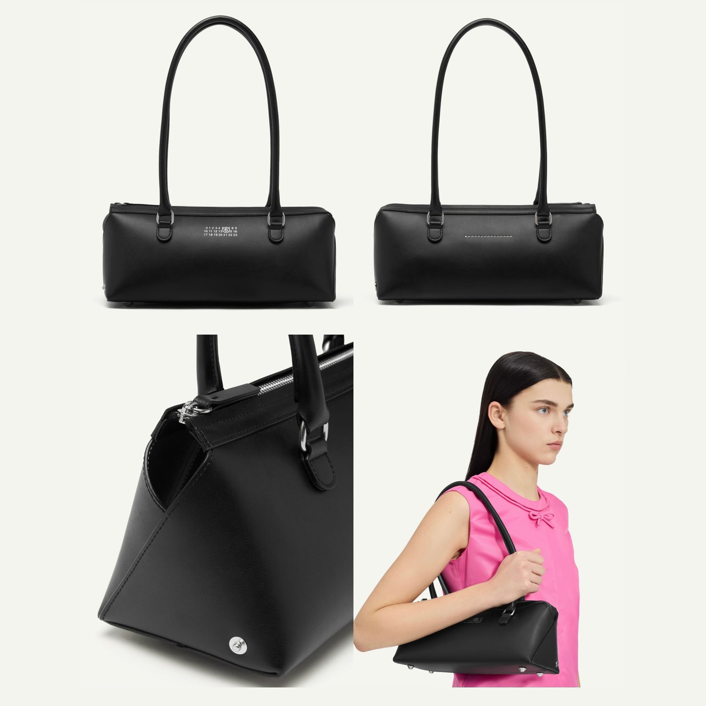 MM6 Maison Margiela Bauletto Bag - MOODY ORANGES