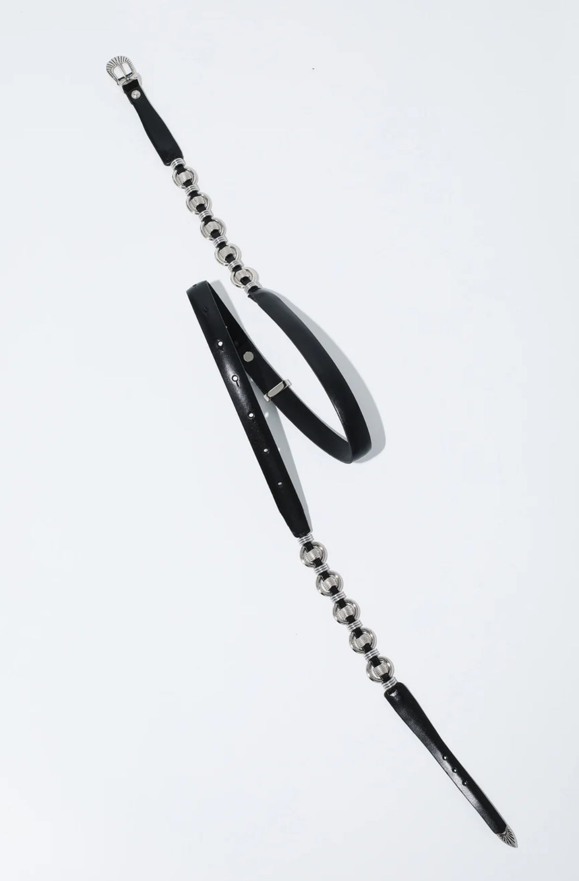 TOGA TOO Ring Metal Narrow Belt