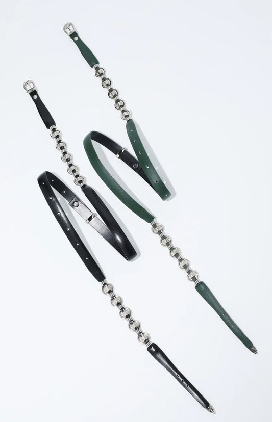 TOGA TOO Ring Metal Narrow Belt