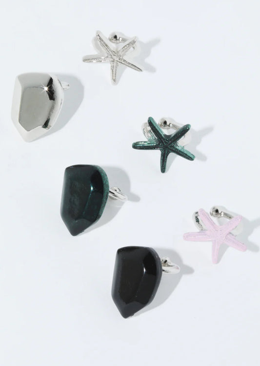 TOGA TOO Motif Ear Cuff Set