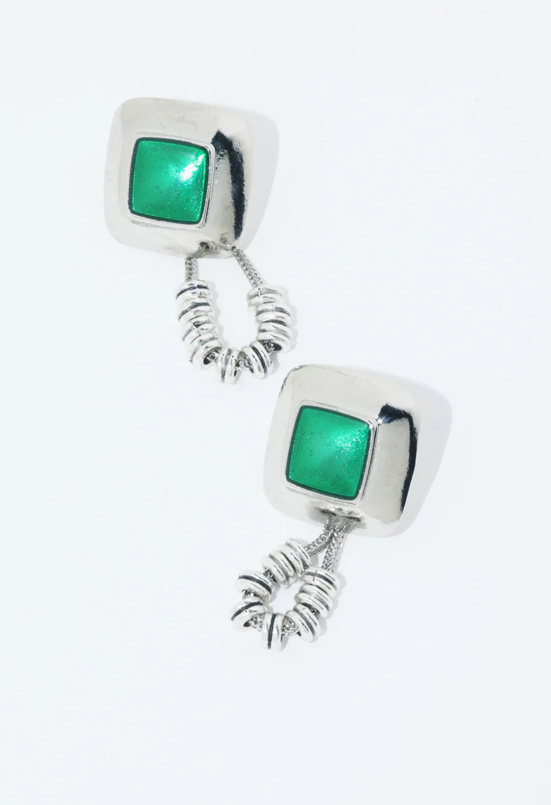 Toga Too Stone Beads Pierced Earrings