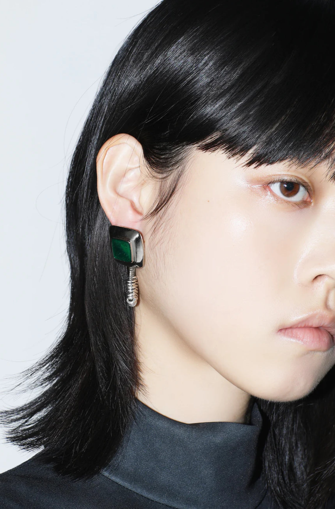 Toga Too Stone Beads Pierced Earrings