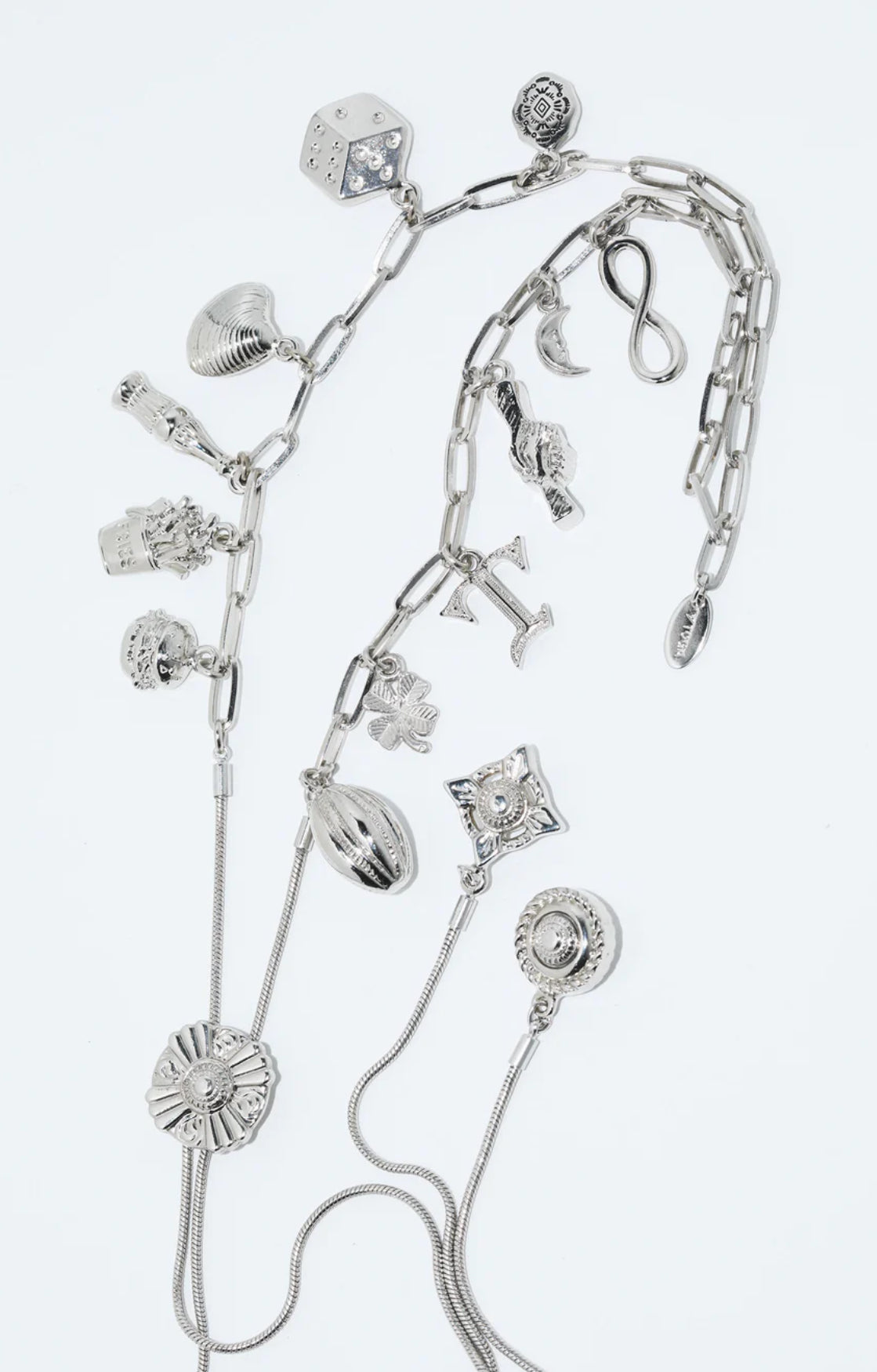 TOGA TOO Metal Motif Loop Tie