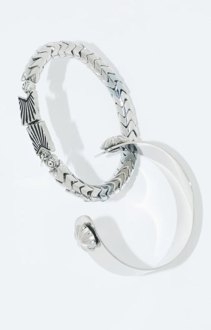 TOGA TOO Metal Bangle Set (2in1)
