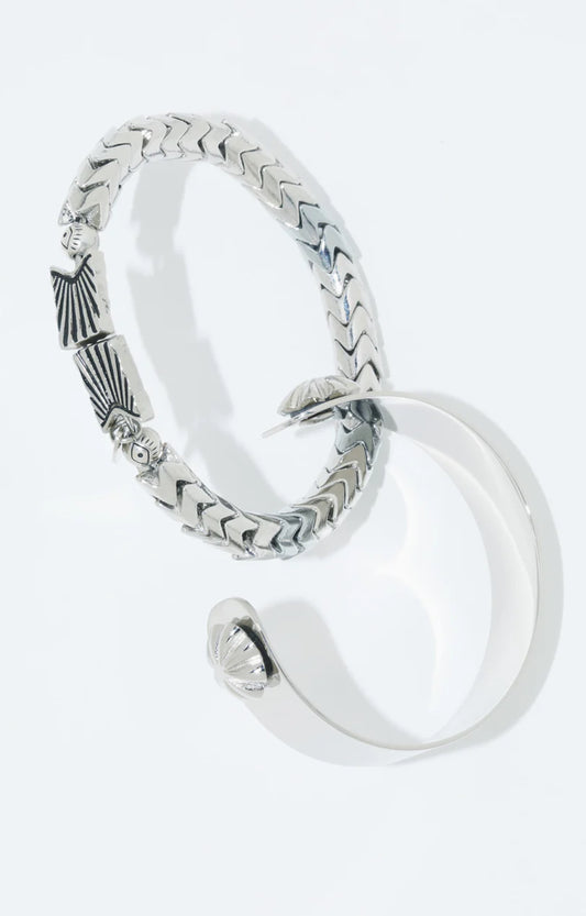 TOGA TOO Metal Bangle Set (2in1)