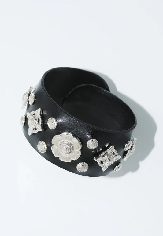 TOGA TOO Leather Roll Bangle