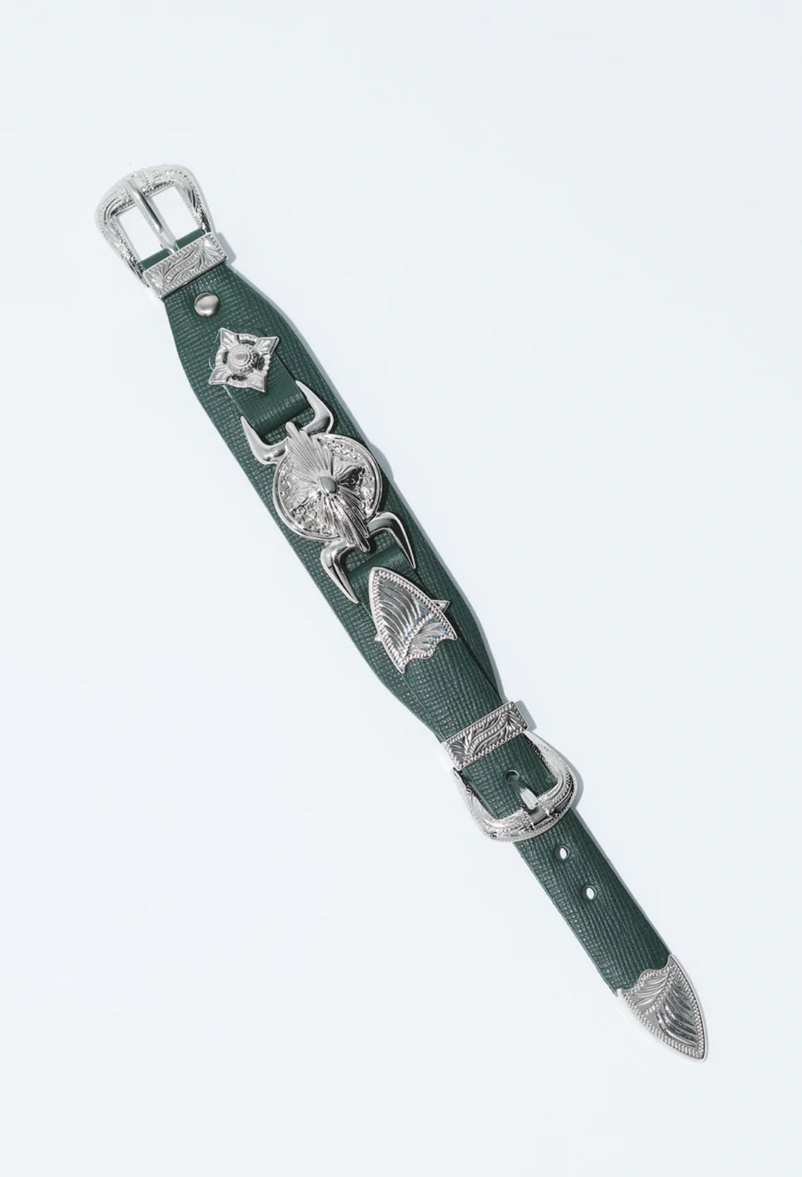 TOGA TOO Double Buckle Concho Bangle