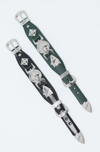 TOGA TOO Double Buckle Concho Bangle