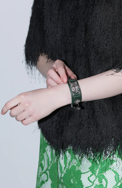 TOGA TOO Double Buckle Concho Bangle