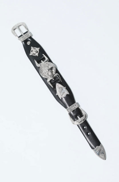 TOGA TOO Double Buckle Concho Bangle