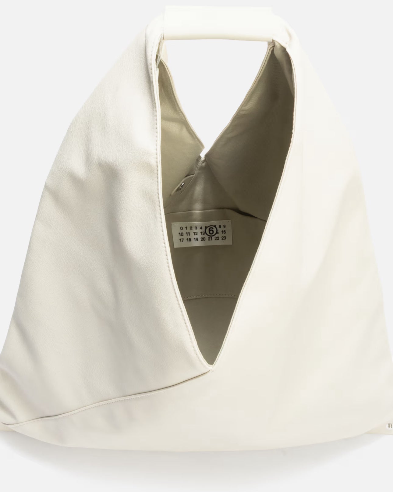 MM6 Maison Margiela White Japanese Medium Tote Bag