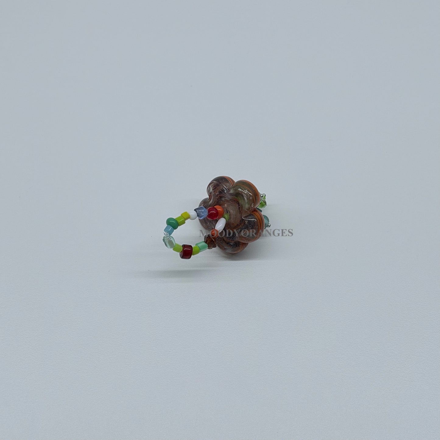 Nepal Floral Ring (34) - MOODY ORANGES